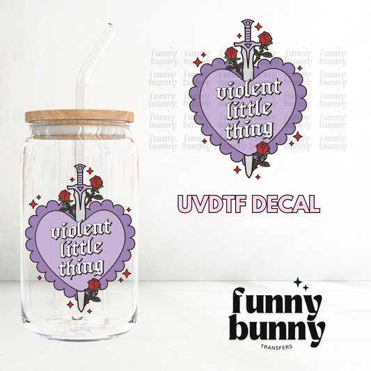 Violent Little Thing - UVDTF Decal