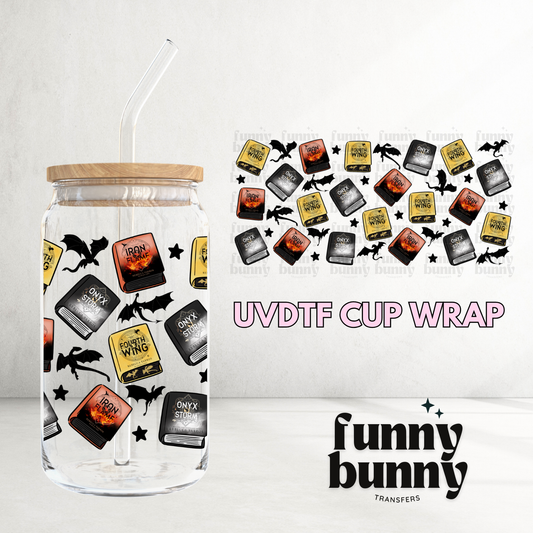 Dragon Rider - 16oz UVDTF Cup Wrap