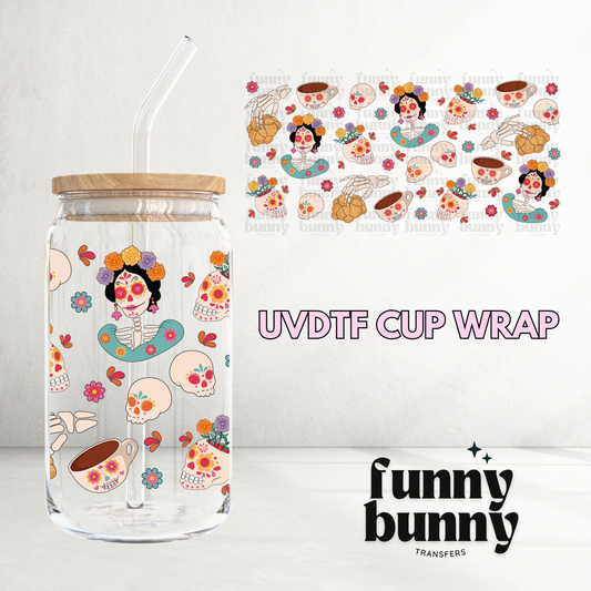 Antes Muerta - 16oz UVDTF Cup Wrap