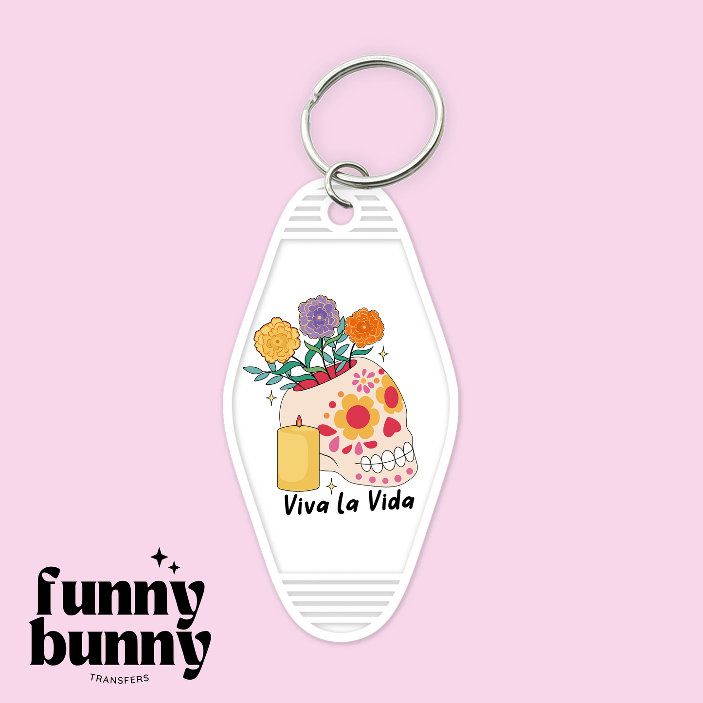 Viva La Vida Floral - Motel Keychain