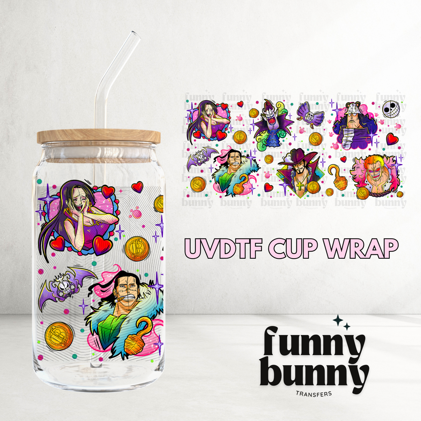 Warlords - 16oz UVDTF Cup Wrap