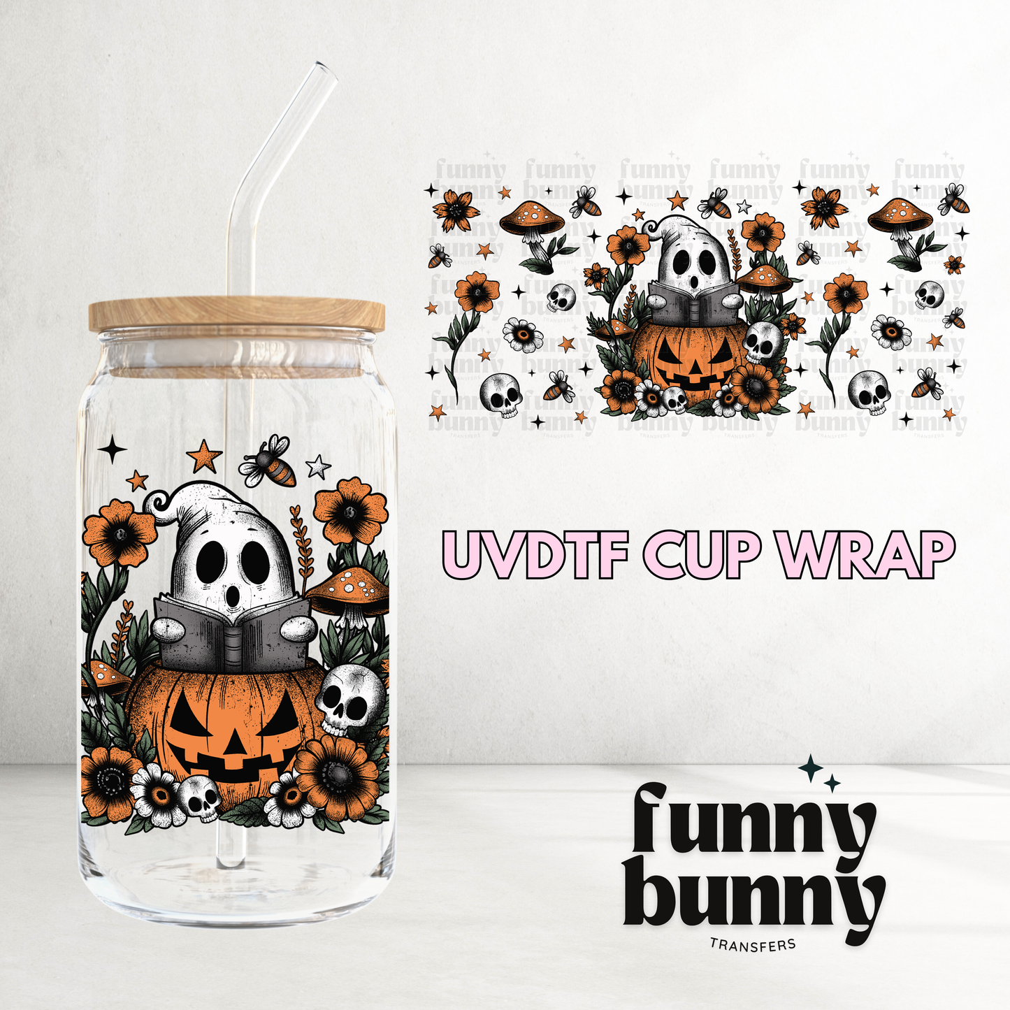 We All Become Stories - 16oz UVDTF Cup Wrap