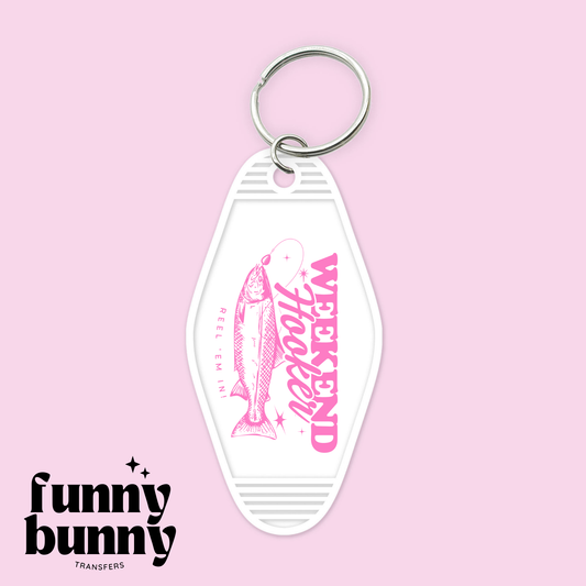Weekend Hooker - Motel Keychain