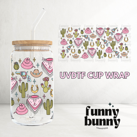 Western Girlie Things - 16oz UVDTF Cup Wrap