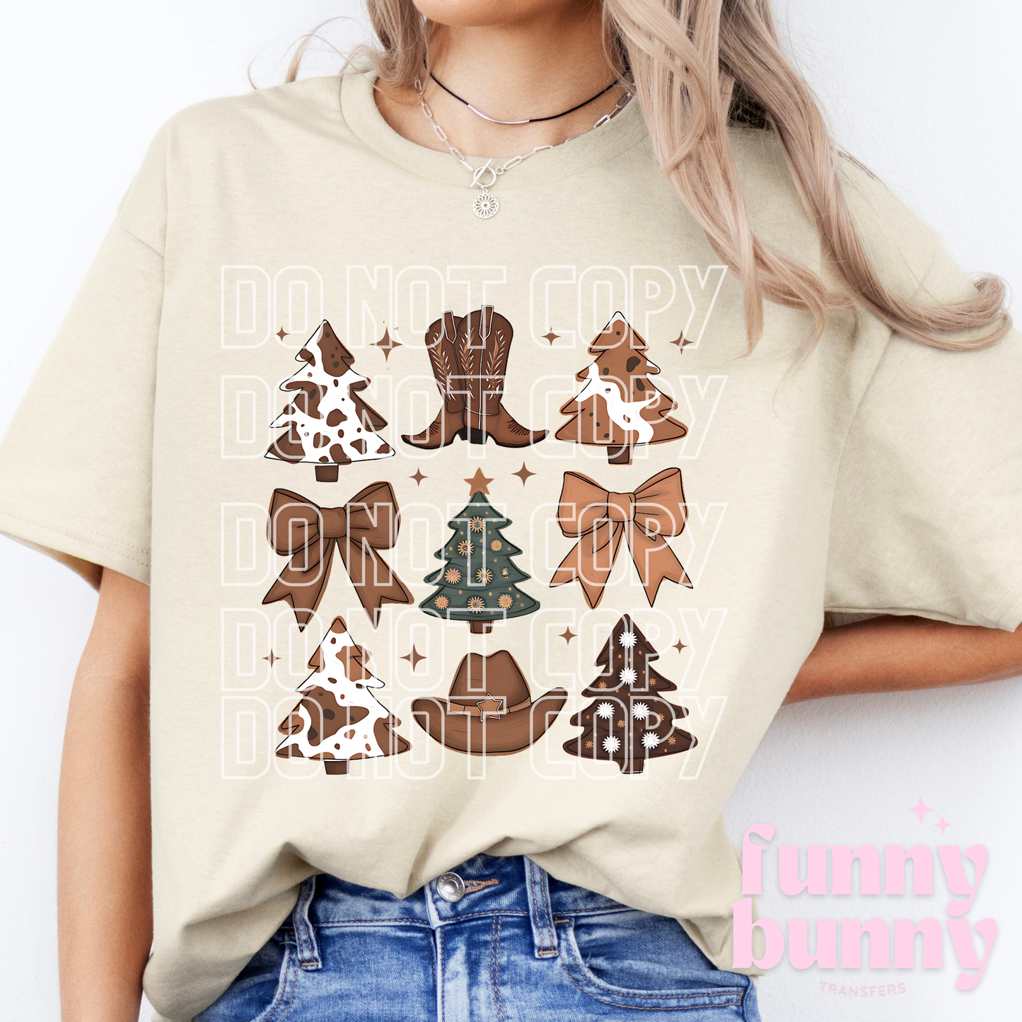 Western Xmas Essentials - DTF Transfer