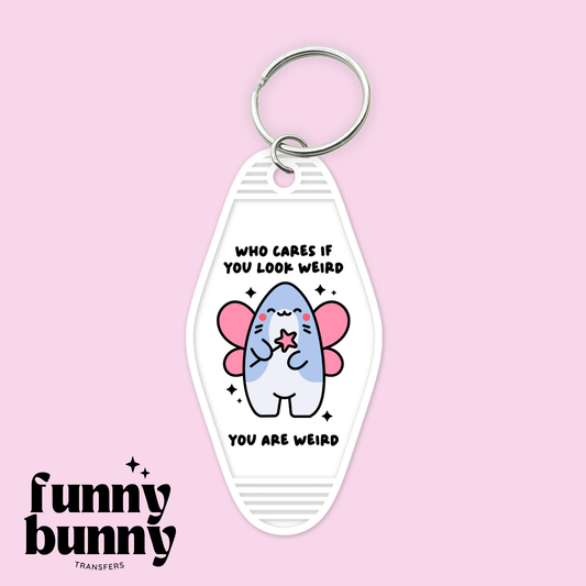 Who Cares - Motel Keychain