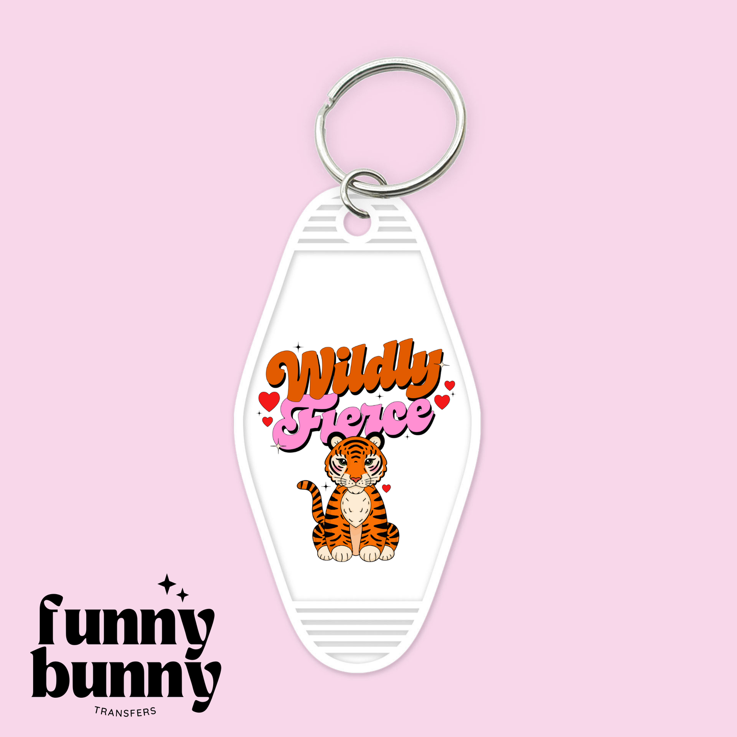 Wildly Fierce - Motel Keychain