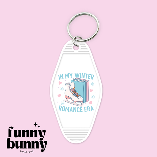 Winter Romance Era - Motel Keychain