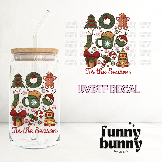 Winter Xmas Season - UVDTF Decal