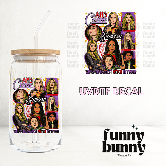 Witch In Town - UVDTF Decal