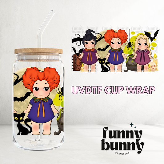 Witchy Angels - 16oz UVDTF Cup Wrap