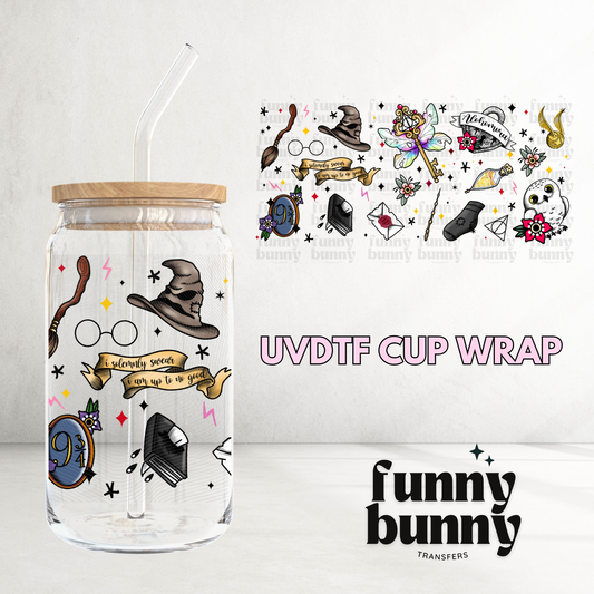 Wiz Kid Essentials - 16oz UVDTF Cup Wrap