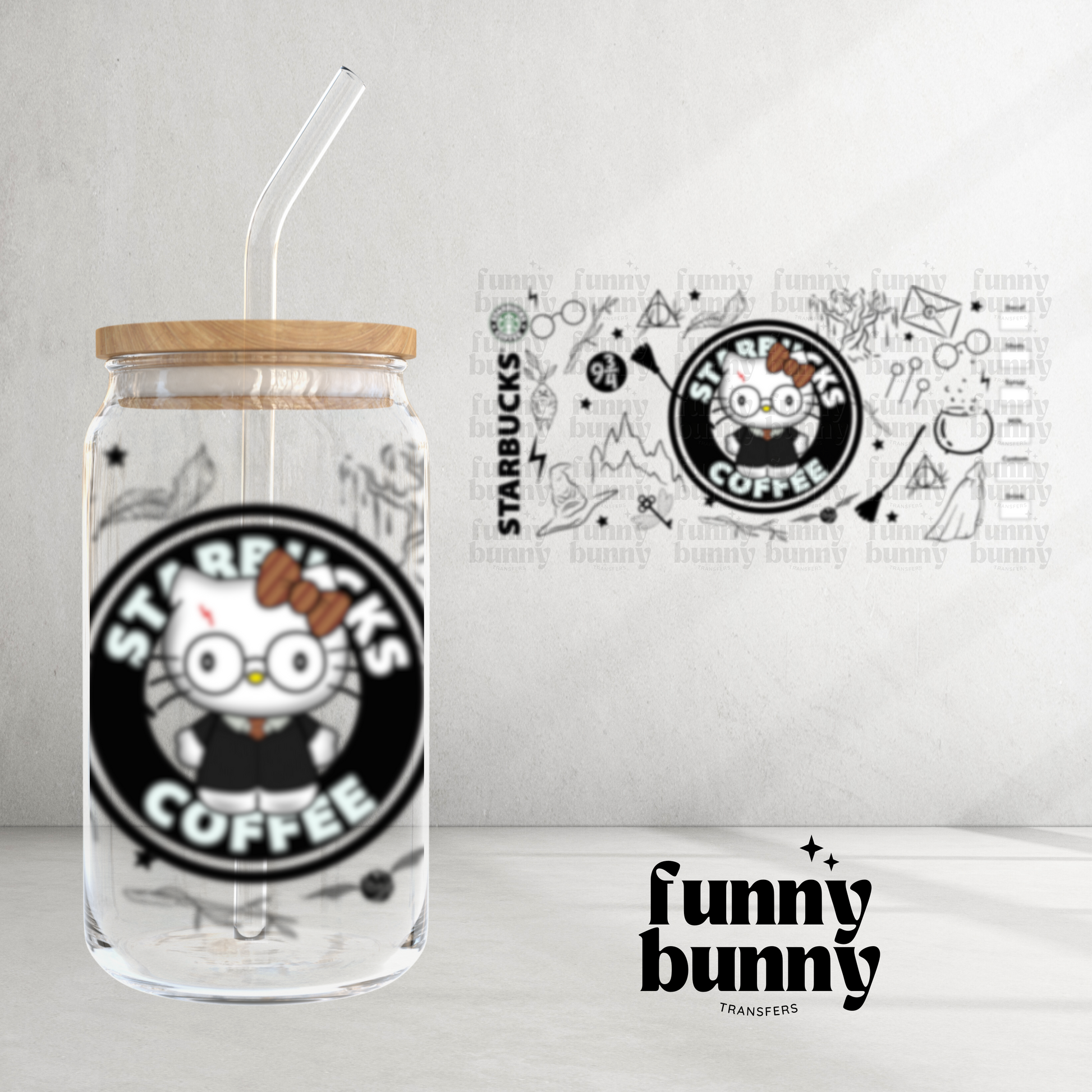 KITTY-16 OZ CUP WRAP