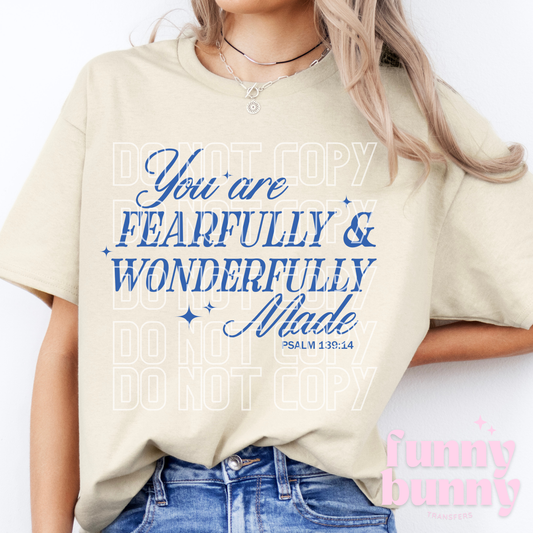 Wonderfully Made - DTF Transfer