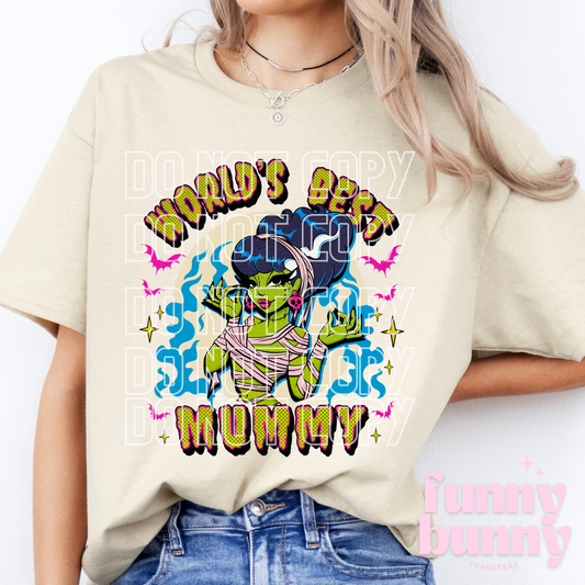 World's Best Mummy - DTF Transfer