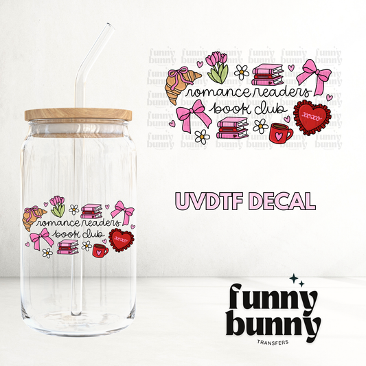 XOXO Book Club - UVDTF Decal