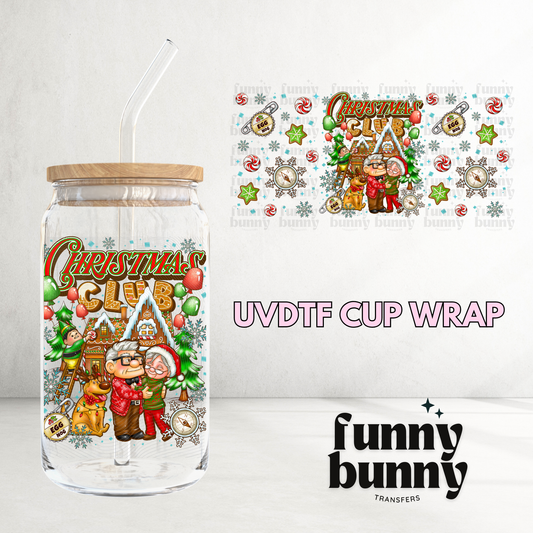 Xmas Club - 16oz UVDTF Cup Wrap