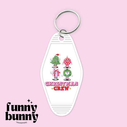 Xmas Crew - Motel Keychain