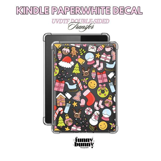 Xmas Doodle - Kindle Decal
