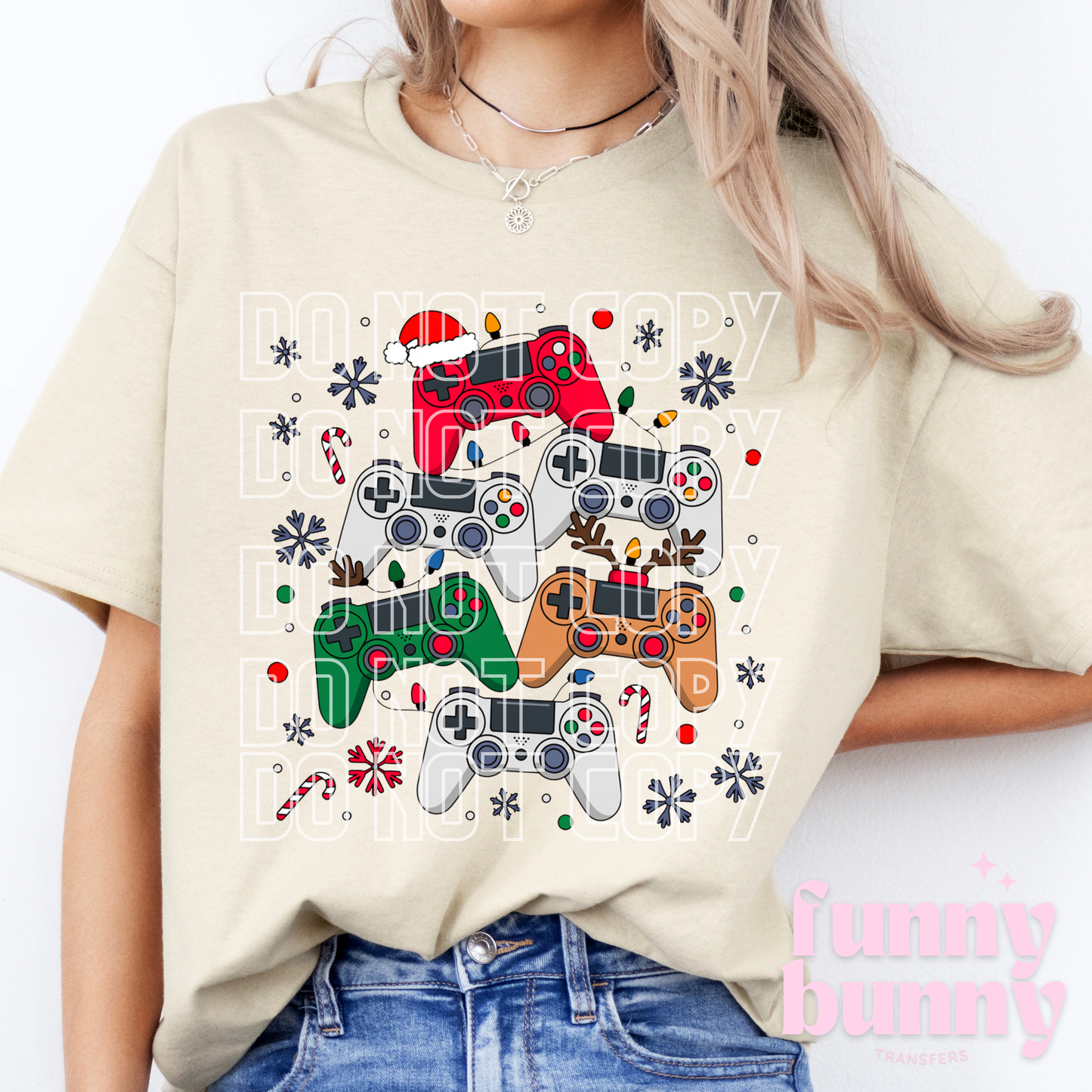 Xmas Games - DTF Transfer