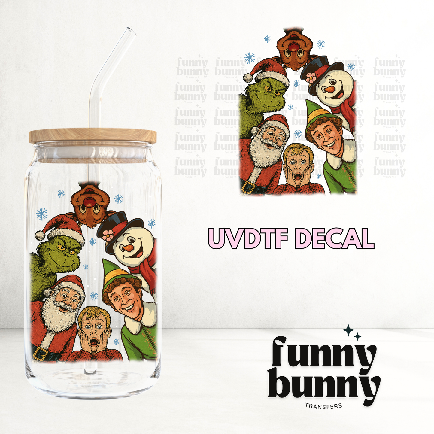 Xmas Gang 2.0 - UVDTF Decal