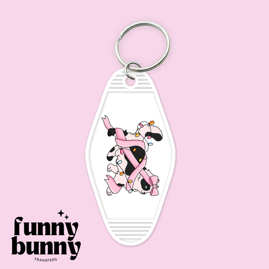 Xmas Kitten - Motel Keychain