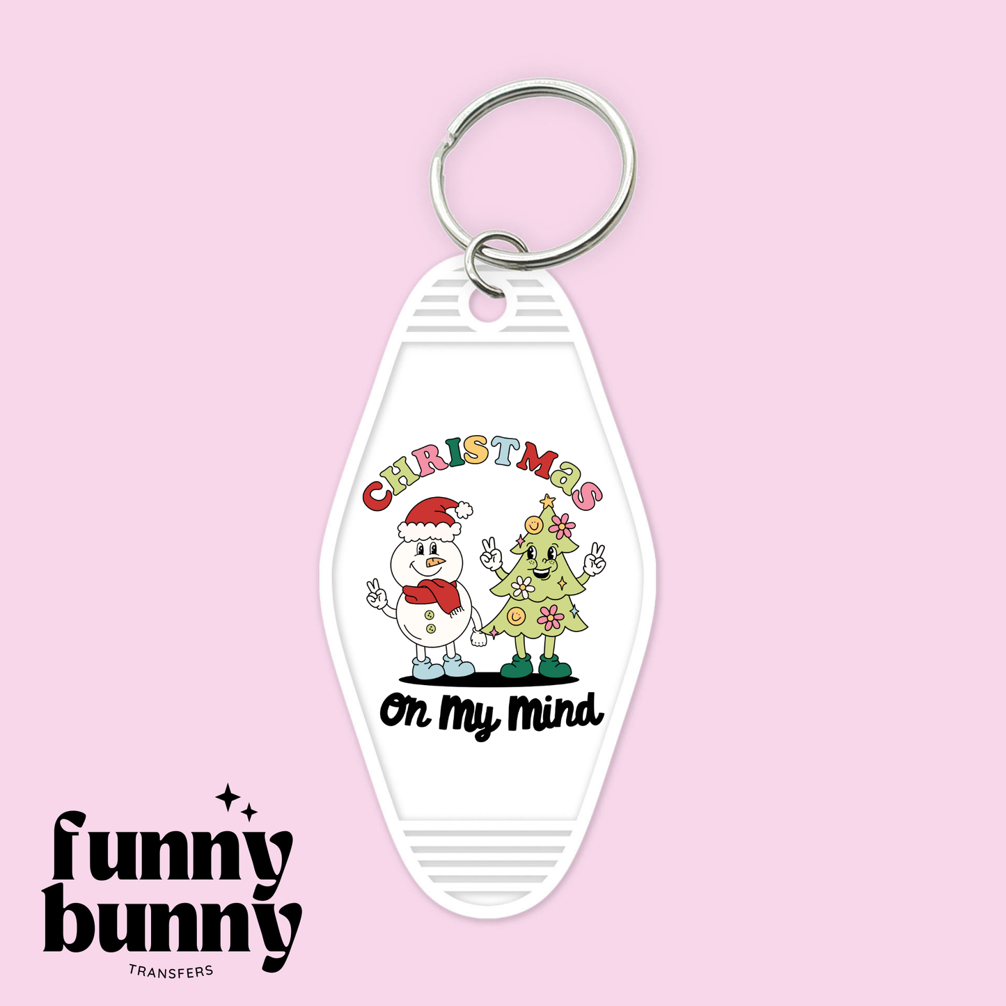 Xmas On My Mind - Motel Keychain