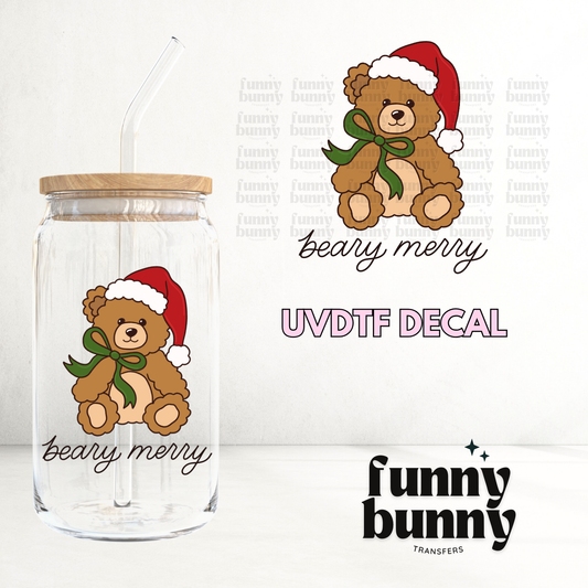 Xmas Teddy Bears 2.0 - UVDTF Decal