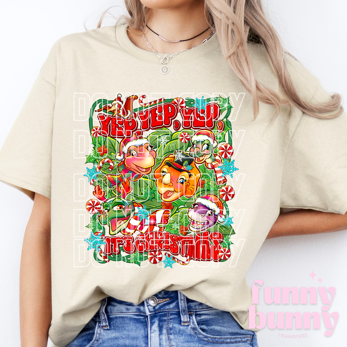 Yep It's Christmas - DTF Transfer