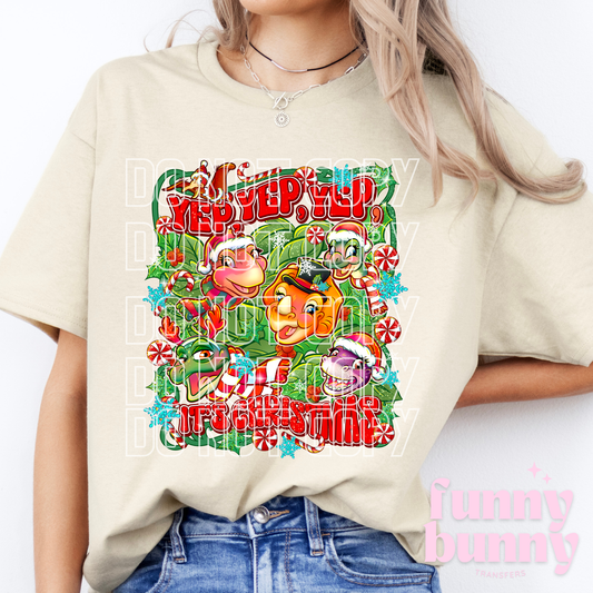 Yep It's Christmas - DTF Transfer
