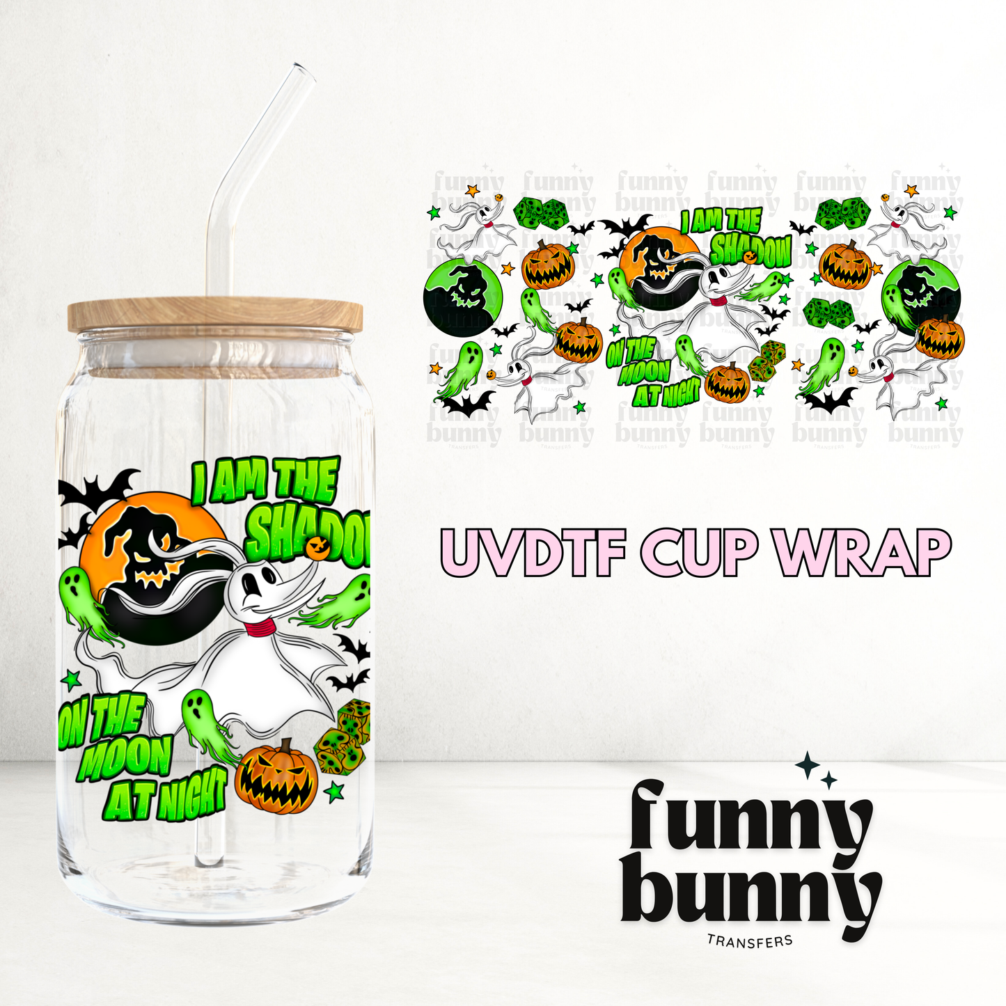 Zero Oogie - 16oz UVDTF Cup Wrap