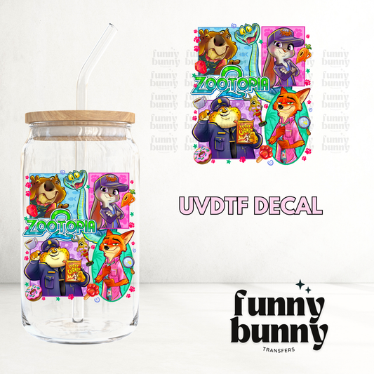 Zoo Hustle - UVDTF Decal