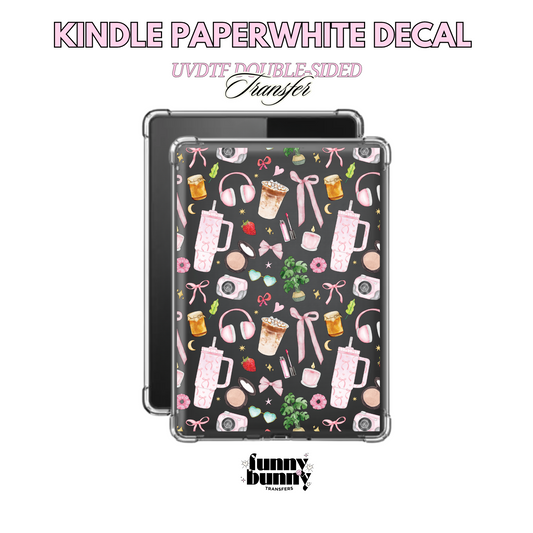 coquette Girl Essentials - Kindle Decal