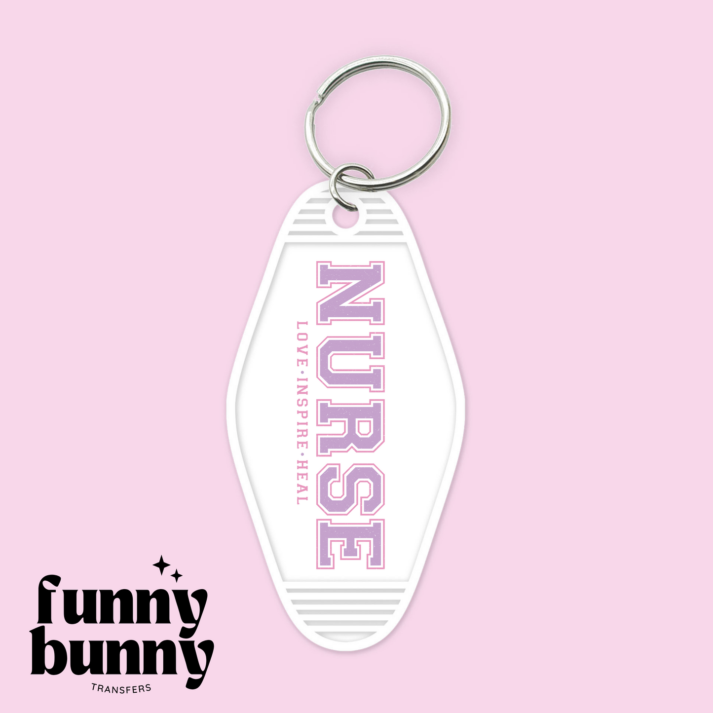 Nurse Love Inspire Heal - Motel Keychain