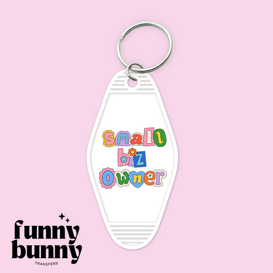 Small Biz Owner - Motel Keychain