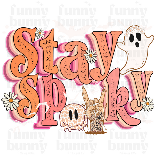 Stay Spooky Ghost - Sublimation Transfer