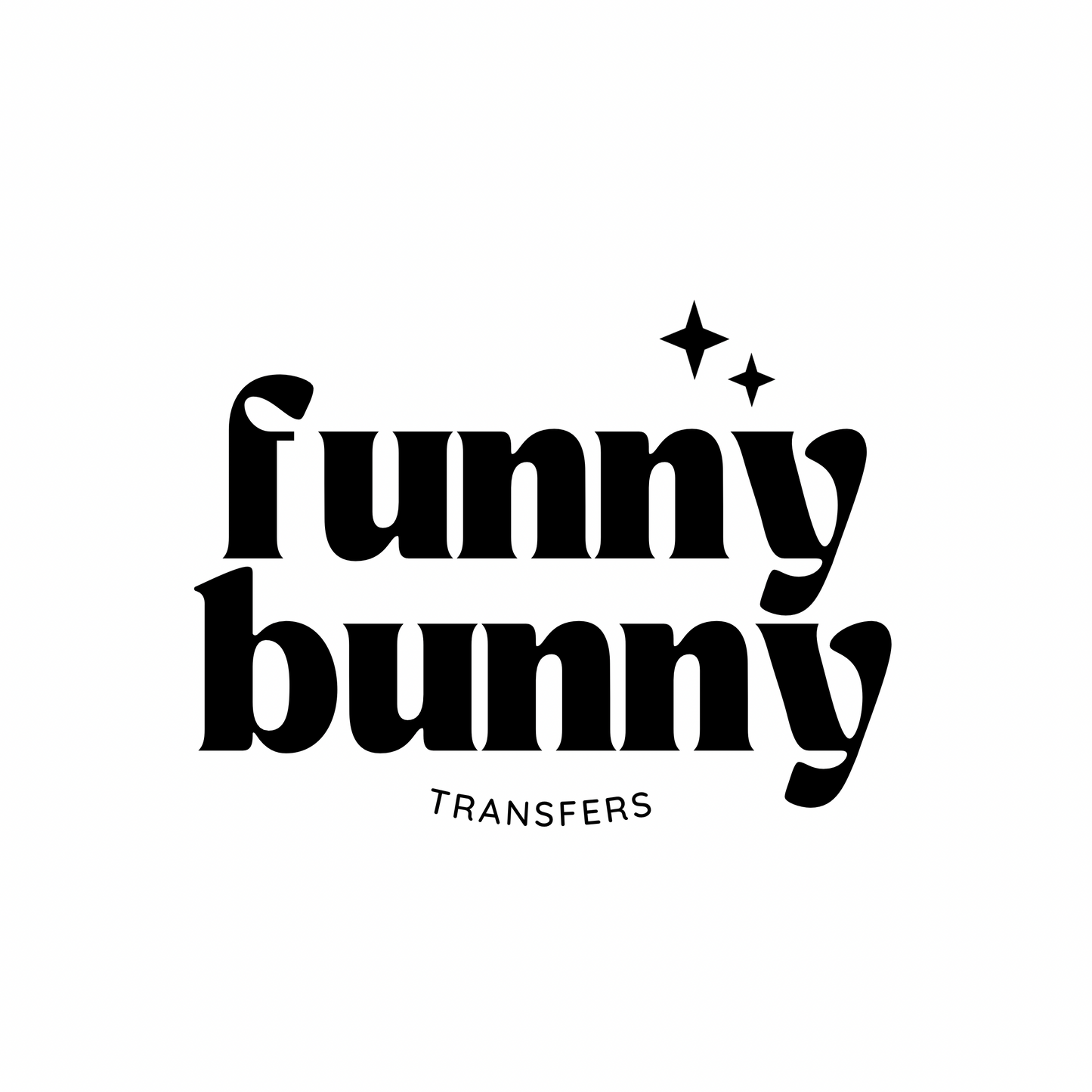 Single Color Screen Print Customs 12 by 12 – Funny Bunny Transfers